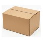 Caja de cartón 40x30x20 cm armada y cerrada, corrugado kraft SonFuertes