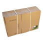 Cajas de cartón 40x30x20 plegadas planas en bulto de 25, listas para armar