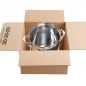Caja de cartón 30x30x20 abierta con capacidad para 18 litros, marca SonFuertes Caja de cartón 30x30x20 abierta con capacidad para 18 litros, marca SonFuertes