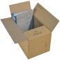 Caja de cartón 50x30x30 cm grande, abierta con pluribol de protección, 50 de largo por 30 por 30 — SonFuertes Caja de cartón 50x30x30 cm grande, abierta con pluribol de protección, 50 de largo por 30 por 30 — SonFuertes