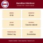 Ficha de la bandita Gomita N°40: caucho natural, 40 mm, ancho 2 mm, bolsa 1 kg, línea económica Ficha de la bandita Gomita N°40: caucho natural, 40 mm, ancho 2 mm, bolsa 1 kg, línea económica