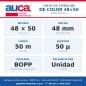 Cinta de embalaje de color AUCAPACK 48 mm x 50 m - Unidad