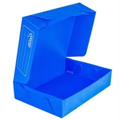 Caja de archivo Oficio plástica Plana 709 9 cm