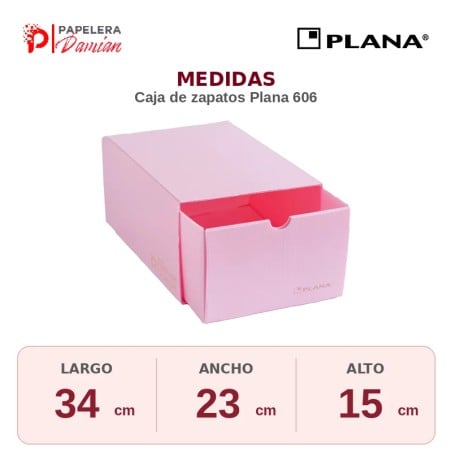 Caja de Zapatos Plástica Organizadora Plana 606 — Corrediza, Apilable y Lavable