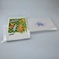 Pack de 100 bolsas de polipropileno cristal 22x30 SonFuertes junto a un block embolsado