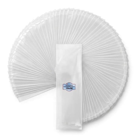 Bolsas de polipropileno 10x30 cm transparentes - Pack x100
