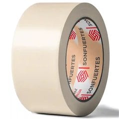 Cinta de papel 48mm SonFuertes 50 mt Caja 18 rollos adhesiva