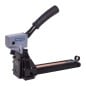 Abrochadora industrial manual Dorking 35/19M para cerrar cajas de cartón con broche 5/8, cargador de 100 grampas
