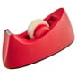 Dispensador de cinta adhesiva mediano SonFuertes en rojo, con el rollo puesto Dispensador de cinta adhesiva mediano SonFuertes en rojo, con el rollo puesto