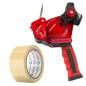 Racionador de cinta de embalaje 48 mm SonFuertes con rollo de cinta Racionador de cinta de embalaje 48 mm SonFuertes con rollo de cinta