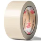 Rollo de cinta de papel SonFuertes de 48 mm de ancho visto de costado Rollo de cinta de papel SonFuertes de 48 mm de ancho visto de costado