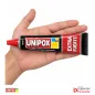 Pomo de Unipox Extra Fuerte 100 ml sostenido en la palma de una mano para mostrar su tamaño real Pomo de Unipox Extra Fuerte 100 ml sostenido en la palma de una mano para mostrar su tamaño real