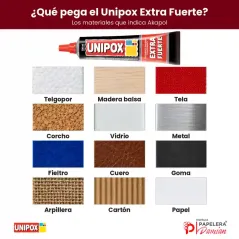 Unipox Extra Fuerte 100 ml Pegamento Universal - Pomo Grande