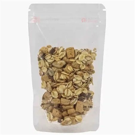 Doypack Bolsas transparentes 20x30 cm con cierre zipper x50u