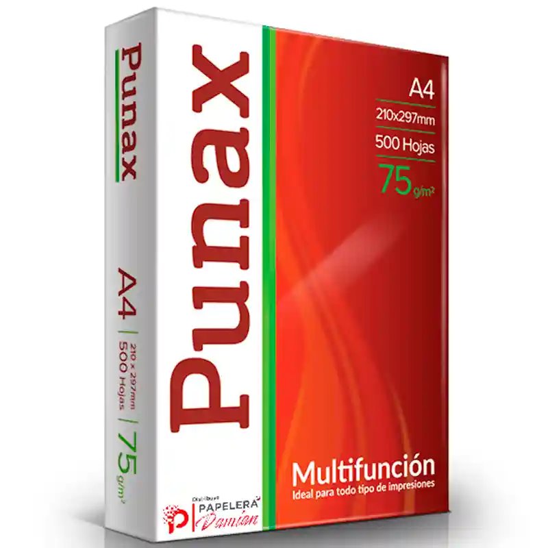 Resma Punax A4 75 gr Ledesma 500 hojas de papel obra Resma Punax A4 75 gr Ledesma 500 hojas de papel obra
