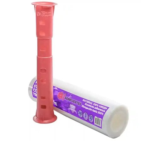 Film Stretch para embalaje 50cm virgen coreless sin cono 3Kg