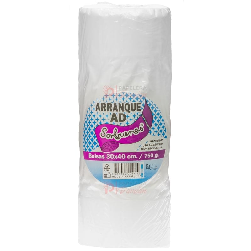 Bolsas 30x40 HDPE en Rollo: Calidad Garantizada