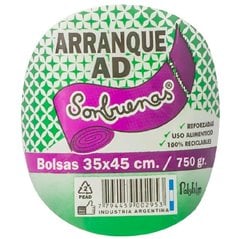 Bolsas de arranque 35x45 Polyfilm polietileno de alta densidad en rollo Son Buenas