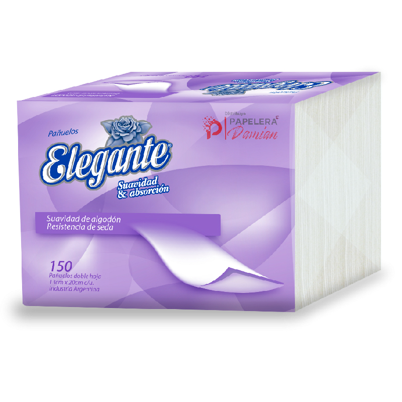 Pañuelos Elegante x 150 pañuelos Pañuelos Elegante x 150 pañuelos