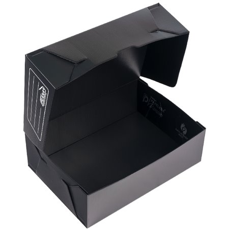 Caja de archivo Oficio plástica Plana 701 12 cm - Pack x25