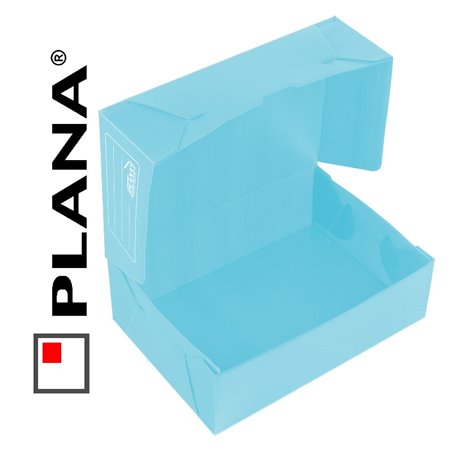 Caja de archivo Oficio plástica Plana 701 12 cm - Pack x25