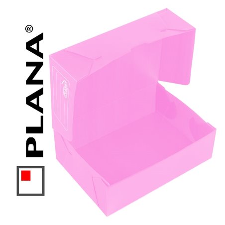 Caja de archivo Oficio plástica Plana 701 12 cm - Pack x25