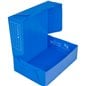 Cajas de archivo plasticas oficio Binderplus 12cm de altura