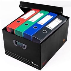 Cajas archivo plasticas grandes 455x355x255 804 Pack 10