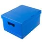 Caja plástica con tapa grande Plana 804 azul cerrada, 45,5×35,5×25,5 cm (~41 L) — Papelera Damián, distribuidor oficial Plana Caja plástica con tapa grande Plana 804 azul cerrada, 45,5×35,5×25,5 cm (~41 L) — Papelera Damián, distribuidor oficial Plana