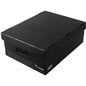 Caja plástica apilable con tapa Plana 801 NEGRA — Papelera Damián, distribuidor oficial Plana Caja plástica apilable con tapa Plana 801 NEGRA — Papelera Damián, distribuidor oficial Plana