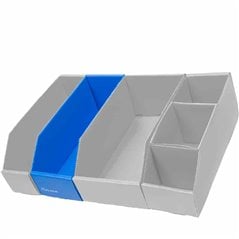 Gaveta plastica Caja repuestera multiuso Nº2 x10 Organizador