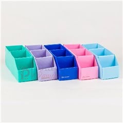 Organizador estanteria multiuso plastica Nº4 Pack 10u gaveta