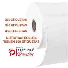 Etiqueta ilustracion 100mm x 100mm rollo 500 etiquetas MercadoEnvios Colecta Flex