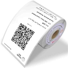 Etiqueta Mercado LIbre ilustracion envio 100x150 mm rollo de 500 etiquetas MercadoEnvios Colecta Flex