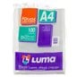 Folios A4 EXTRA FUERTES transparentes polipropileno blisterx100 folios Folios A4 EXTRA FUERTES transparentes polipropileno blisterx100 folios