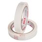 Cinta doble faz transparente o cinta bifaz transparente 18mm AUCA rollo de 25 metros