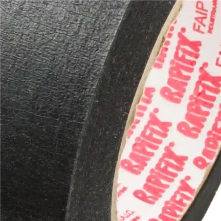 Cinta de Papel Negra 48mm X 50mt Rapifix 