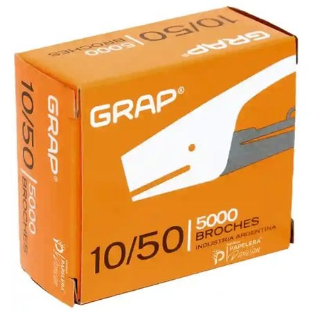 Broches para abrochadora 10/50L Grap Caja 5000 broches