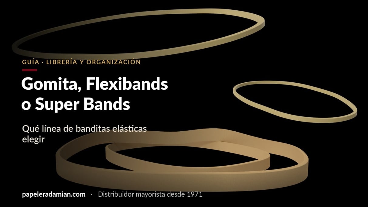 Gomita, Flexibands o Super Bands: qué línea de banditas elegir